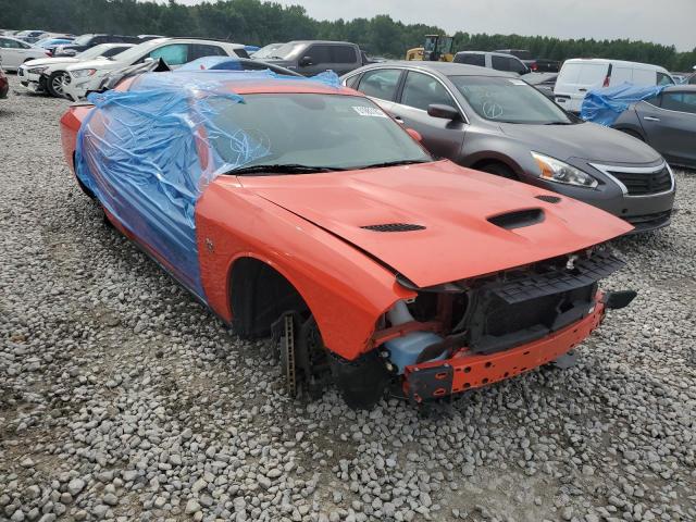 2C3CDZFJ8MH514240 - 2021 DODGE CHALLENGER R/T SCAT PACK ORANGE photo 4