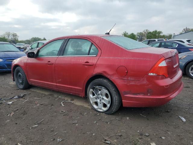 3FAHP0HA3BR219121 - 2011 FORD FUSION SE RED photo 2