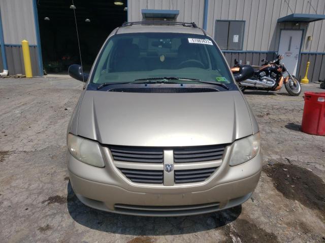 1D4GP45R66B573977 - 2006 DODGE CARAVAN SXT GOLD photo 5