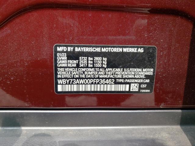 WBY73AW00PFP36462 - 2023 BMW I4 EDRIVE4 红色 照片 12