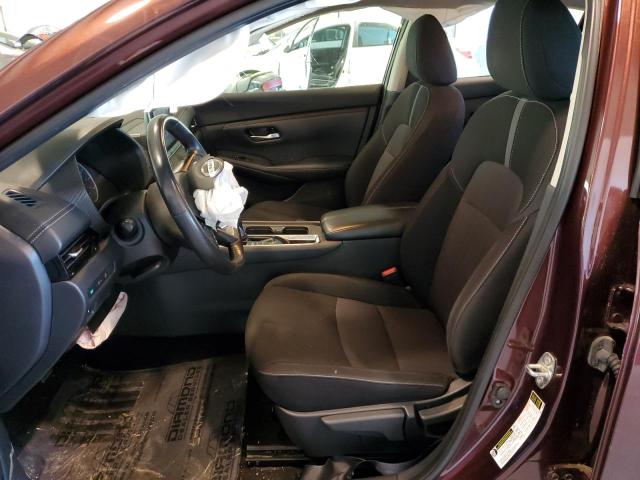 3N1AB8CV2MY228794 - 2021 NISSAN SENTRA SV BURGUNDY photo 7