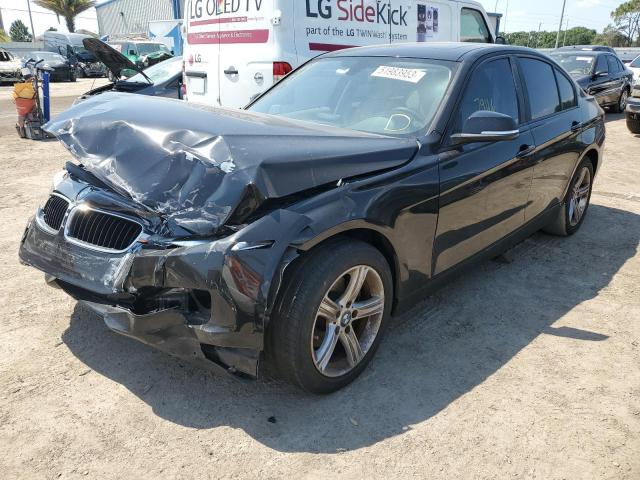 WBA3C3C50DF146525 - 2013 BMW 320 I XDRIVE BLACK photo 1