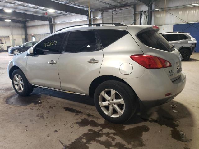 JN8AZ1MW7AW123294 - 2010 NISSAN MURANO S SILVER photo 2