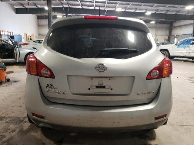 JN8AZ1MW7AW123294 - 2010 NISSAN MURANO S SILVER photo 6