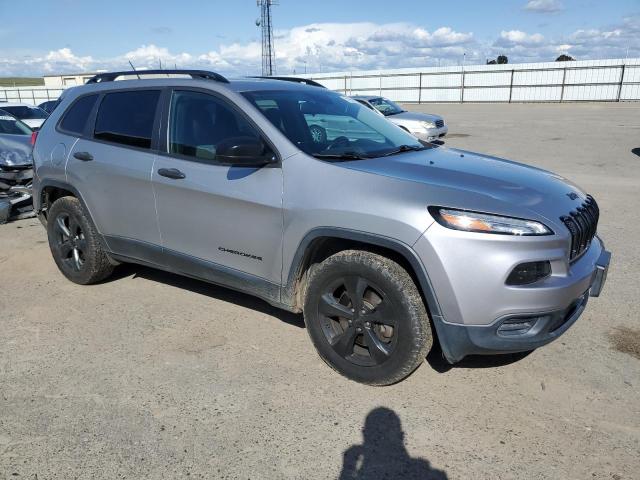 1C4PJMAS2HW665123 - 2017 JEEP CHEROKEE SPORT SILVER photo 4