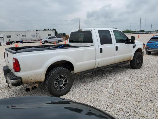 1FTWW31R58EA62497 - 2008 FORD F350 SRW SUPER DUTY WHITE photo 3