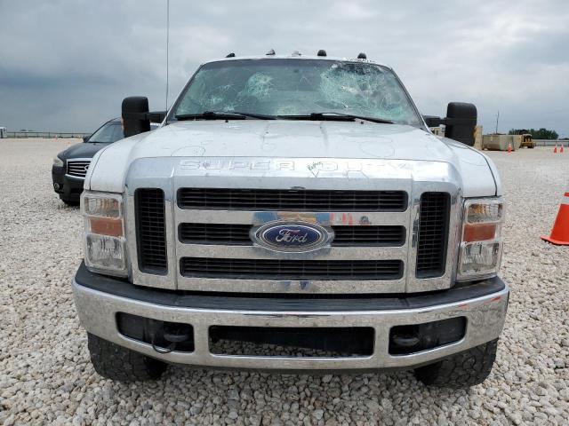 1FTWW31R58EA62497 - 2008 FORD F350 SRW SUPER DUTY WHITE photo 5