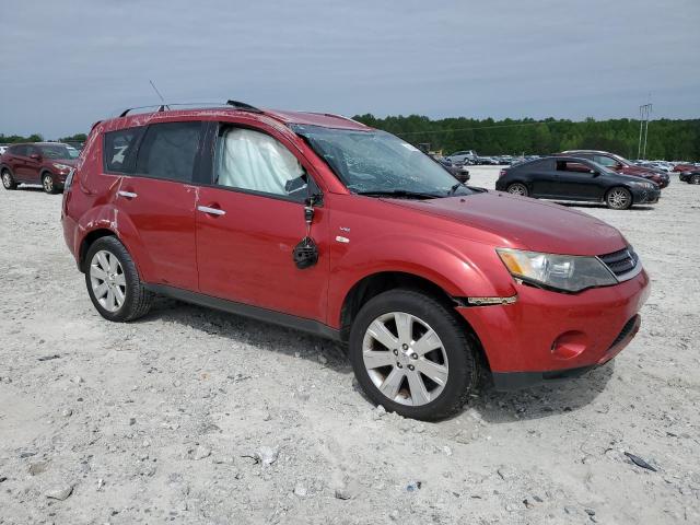 JA4MT41X08Z002540 - 2008 MITSUBISHI OUTLANDER XLS RED photo 4