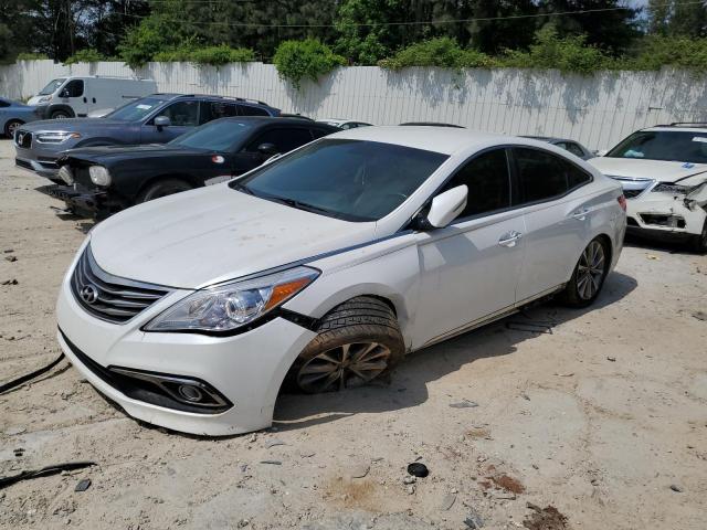 KMHFG4JGAFA465629 - 2015 HYUNDAI AZERA WHITE photo 1