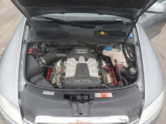 WAUKGAFB2AN040939 - 2010 AUDI A6 PRESTIGE GRAY photo 11