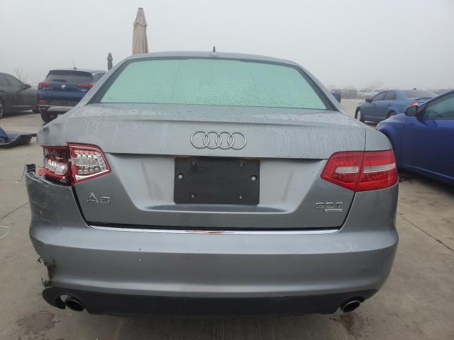 WAUKGAFB2AN040939 - 2010 AUDI A6 PRESTIGE GRAY photo 6