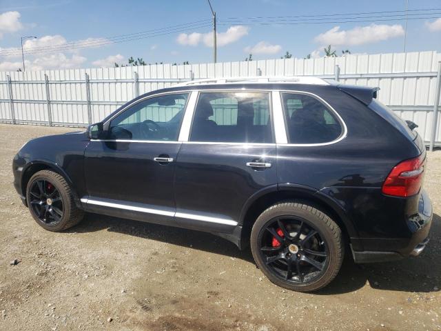 WP1AC29P98LA80849 - 2008 PORSCHE CAYENNE TURBO BLACK photo 2