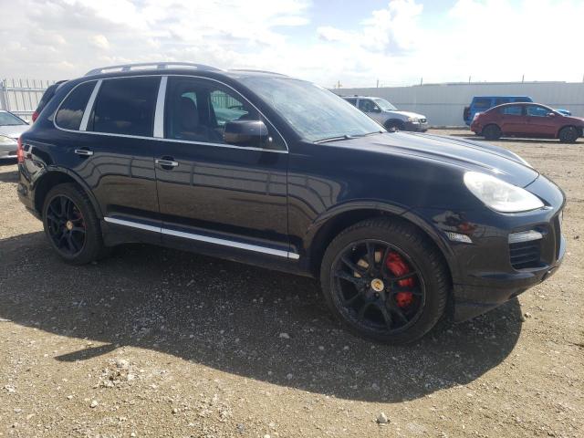 WP1AC29P98LA80849 - 2008 PORSCHE CAYENNE TURBO BLACK photo 4