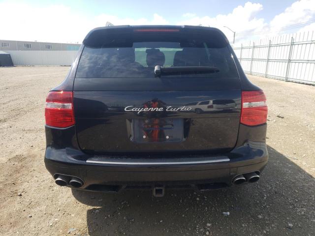 WP1AC29P98LA80849 - 2008 PORSCHE CAYENNE TURBO BLACK photo 6