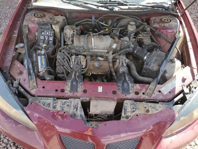 2G2WS522341102536 - 2004 PONTIAC GRAND PRIX GT2 წითელი ფოტო 11