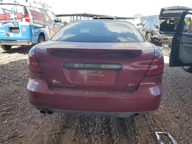 2G2WS522341102536 - 2004 PONTIAC GRAND PRIX GT2 წითელი ფოტო 6