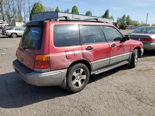 JF1SF6552XH722618 - 1999 SUBARU FORESTER S RED photo 3