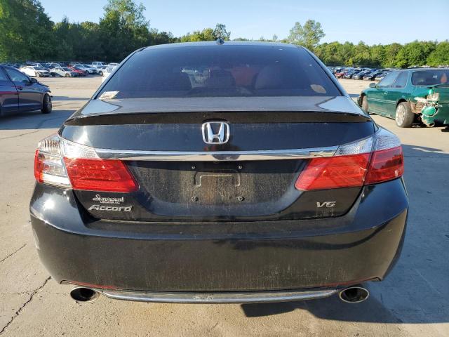 1HGCR3F80DA025371 - 2013 HONDA ACCORD EXL BLACK photo 6