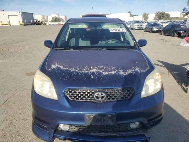 2T1KR32E63C072730 - 2003 TOYOTA COROLLA MA XR BLUE photo 5