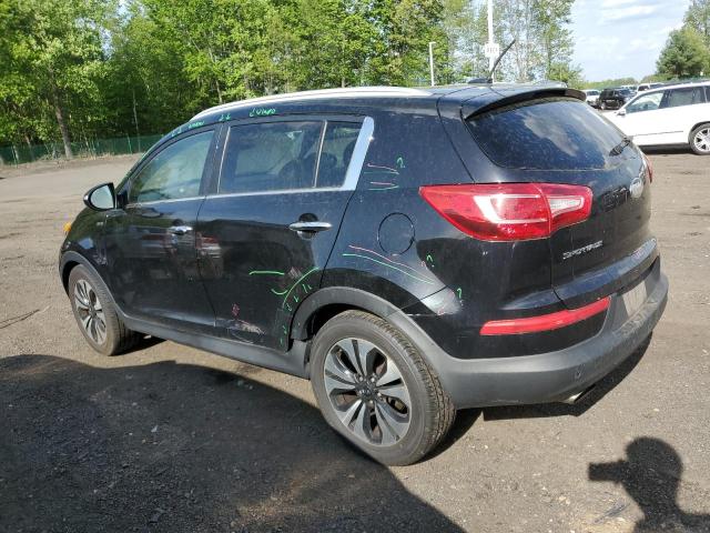 KNDPCCA67D7388593 - 2013 KIA SPORTAGE SX BLACK photo 2