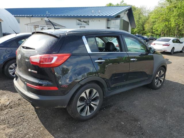 KNDPCCA67D7388593 - 2013 KIA SPORTAGE SX BLACK photo 3