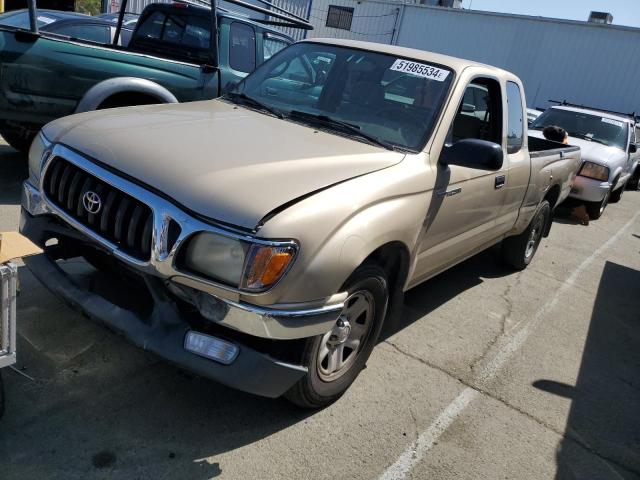 5TEVL52N23Z151428 - 2003 TOYOTA TACOMA XTRACAB GOLD photo 1