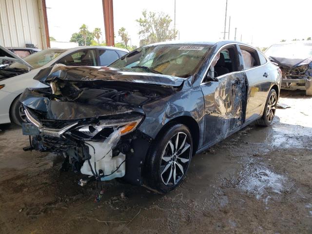 1G1ZG5ST4LF101883 - 2020 CHEVROLET MALIBU RS Gris photo 1