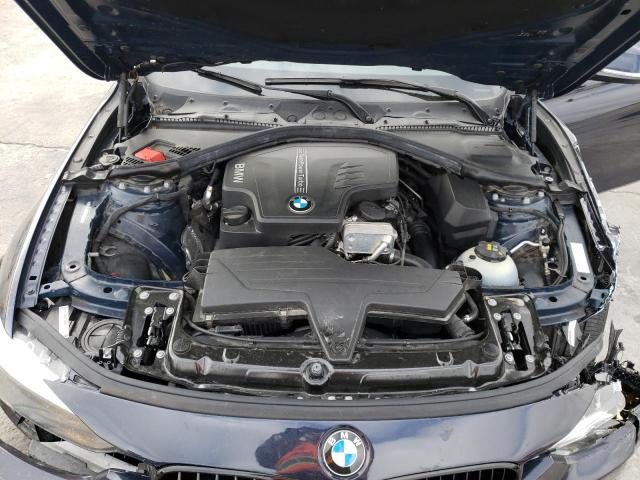 WBA3C1C53FP854124 - 2015 BMW 328 I SULEV BLUE photo 11