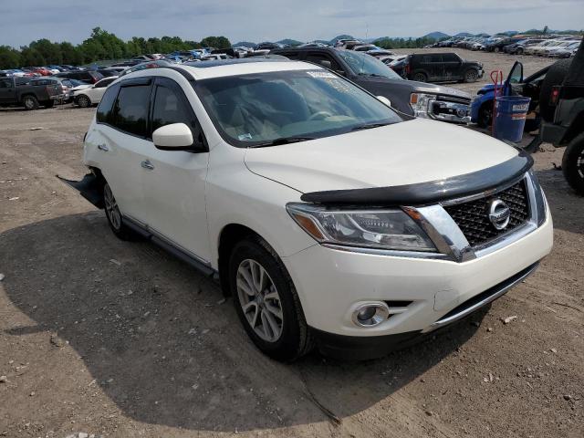 5N1AR2MM7EC711585 - 2014 NISSAN PATHFINDER S WHITE photo 4