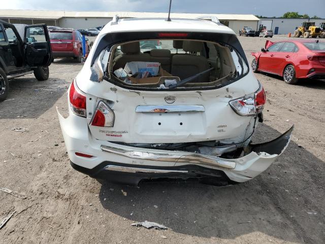 5N1AR2MM7EC711585 - 2014 NISSAN PATHFINDER S WHITE photo 6
