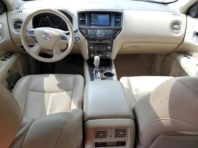 5N1AR2MM7EC711585 - 2014 NISSAN PATHFINDER S WHITE photo 8