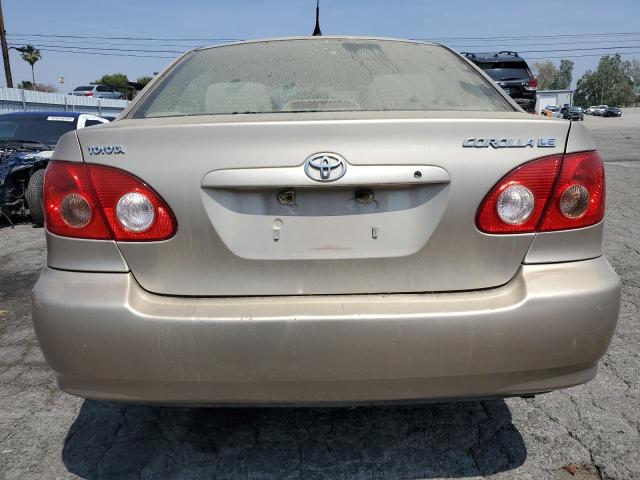 1NXBR32E85Z406855 - 2005 TOYOTA COROLLA CE GOLD photo 6