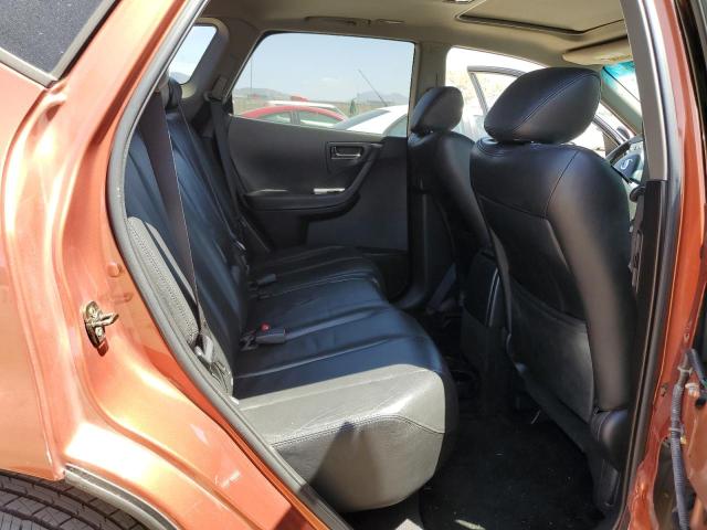 JN8AZ08T34W216358 - 2004 NISSAN MURANO SL ORANGE photo 11