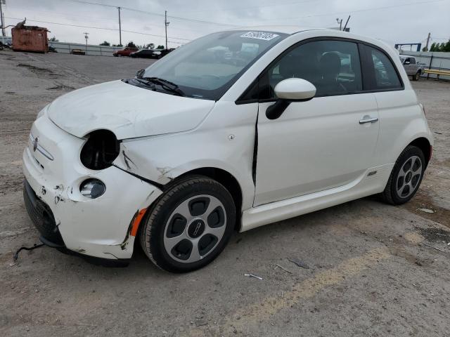 3C3CFFGE0GT201589 - 2016 FIAT 500 ELECTRIC WHITE photo 1