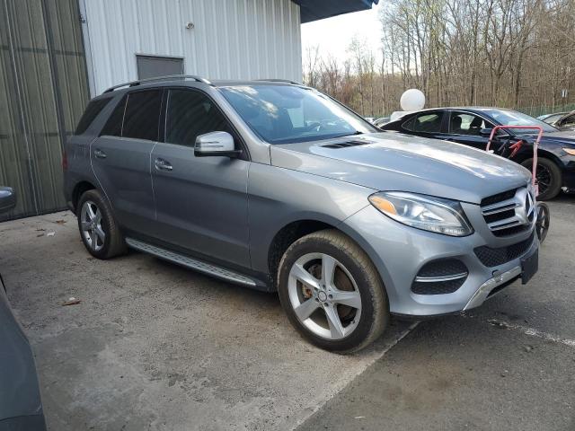 4JGDA5HBXGA752712 - 2016 MERCEDES-BENZ GLE 350 4MATIC GRAY photo 4