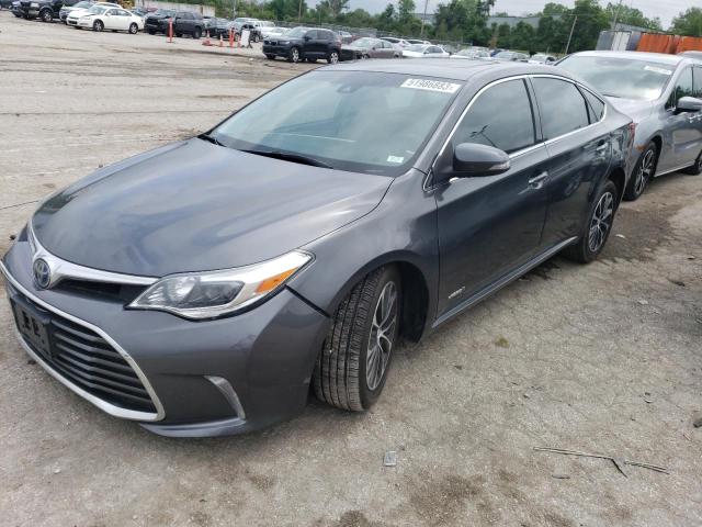 4T1BD1EB3JU062723 - 2018 TOYOTA AVALON HYBRID CHARCOAL photo 1