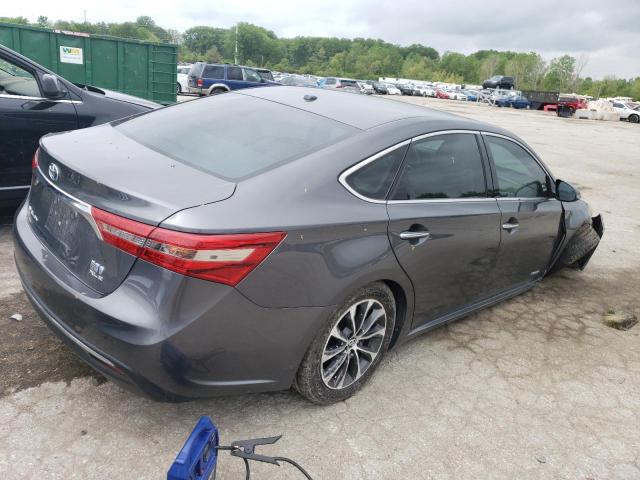 4T1BD1EB3JU062723 - 2018 TOYOTA AVALON HYBRID CHARCOAL photo 3