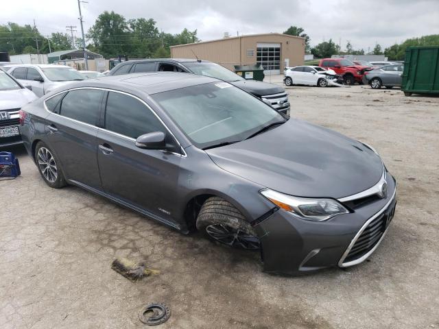 4T1BD1EB3JU062723 - 2018 TOYOTA AVALON HYBRID CHARCOAL photo 4