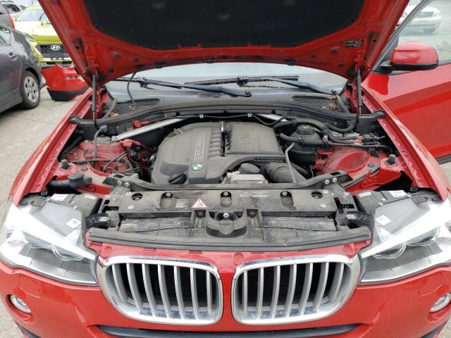 5UXWX7C58F0K34142 - 2015 BMW X3 XDRIVE35I RED photo 12