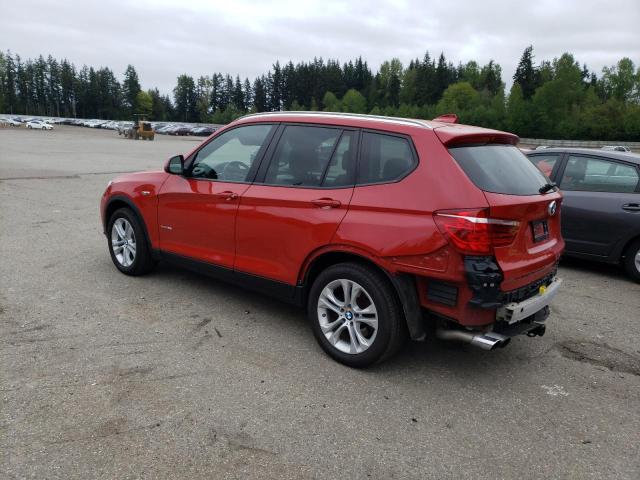 5UXWX7C58F0K34142 - 2015 BMW X3 XDRIVE35I RED photo 2