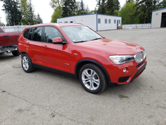 5UXWX7C58F0K34142 - 2015 BMW X3 XDRIVE35I RED photo 4