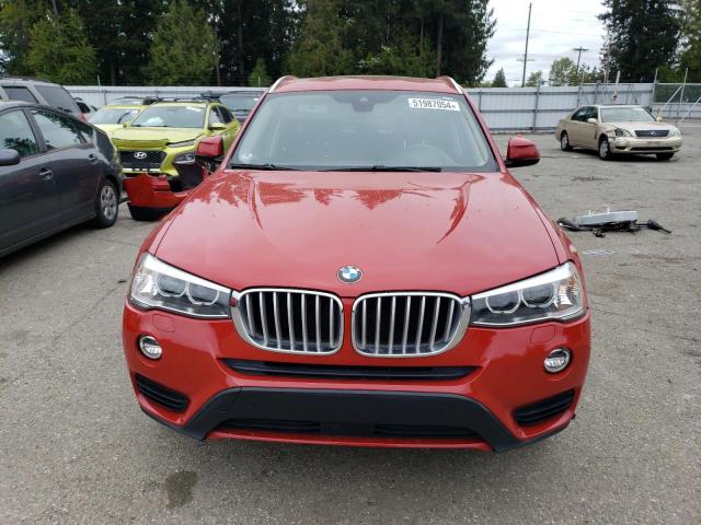 5UXWX7C58F0K34142 - 2015 BMW X3 XDRIVE35I RED photo 5