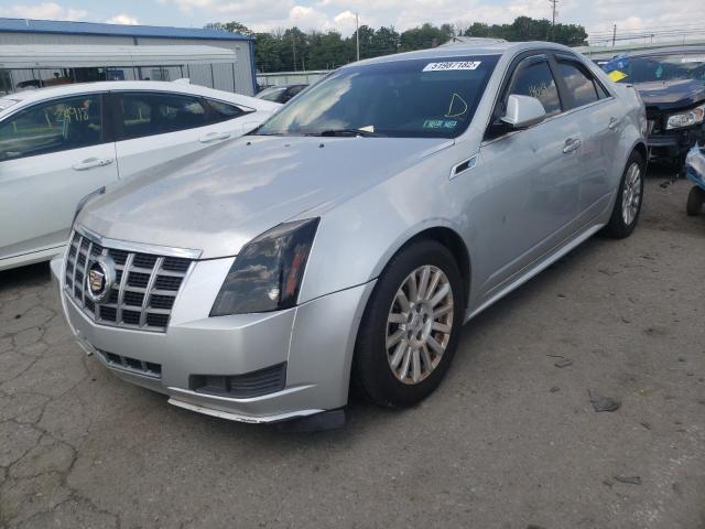 1G6DC5E51C0139930 - 2012 CADILLAC CTS SILVER photo 2