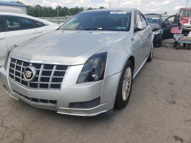 1G6DC5E51C0139930 - 2012 CADILLAC CTS SILVER photo 9