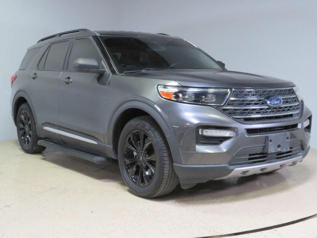 1FMSK7DH1LGB54140 - 2020 FORD EXPLORER XLT GRAY photo 1