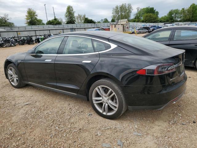 5YJSA1S1XEFP51455 - 2014 TESLA MODEL S 黑色 照片 2