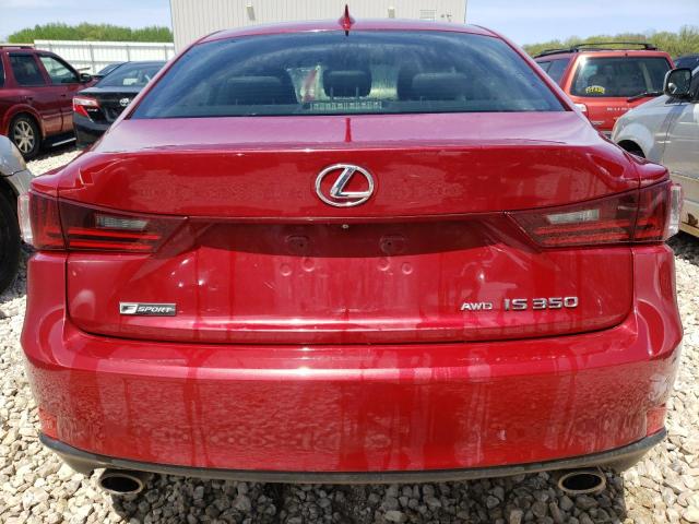 JTHCE1D26F5008663 - 2015 LEXUS IS 350 RED photo 6