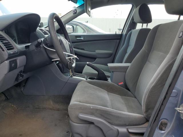 1HGCM56377A055650 - 2007 HONDA ACCORD SE BLUE photo 7