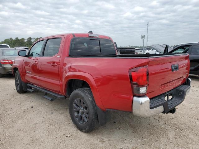 3TMAZ5CN0LM135169 - 2020 TOYOTA TACOMA DOUBLE CAB RED photo 2