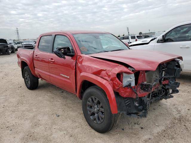 3TMAZ5CN0LM135169 - 2020 TOYOTA TACOMA DOUBLE CAB RED photo 4